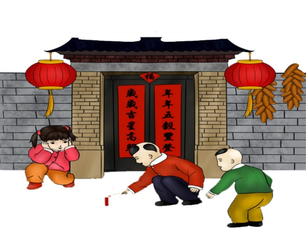 描写过年的优美句子